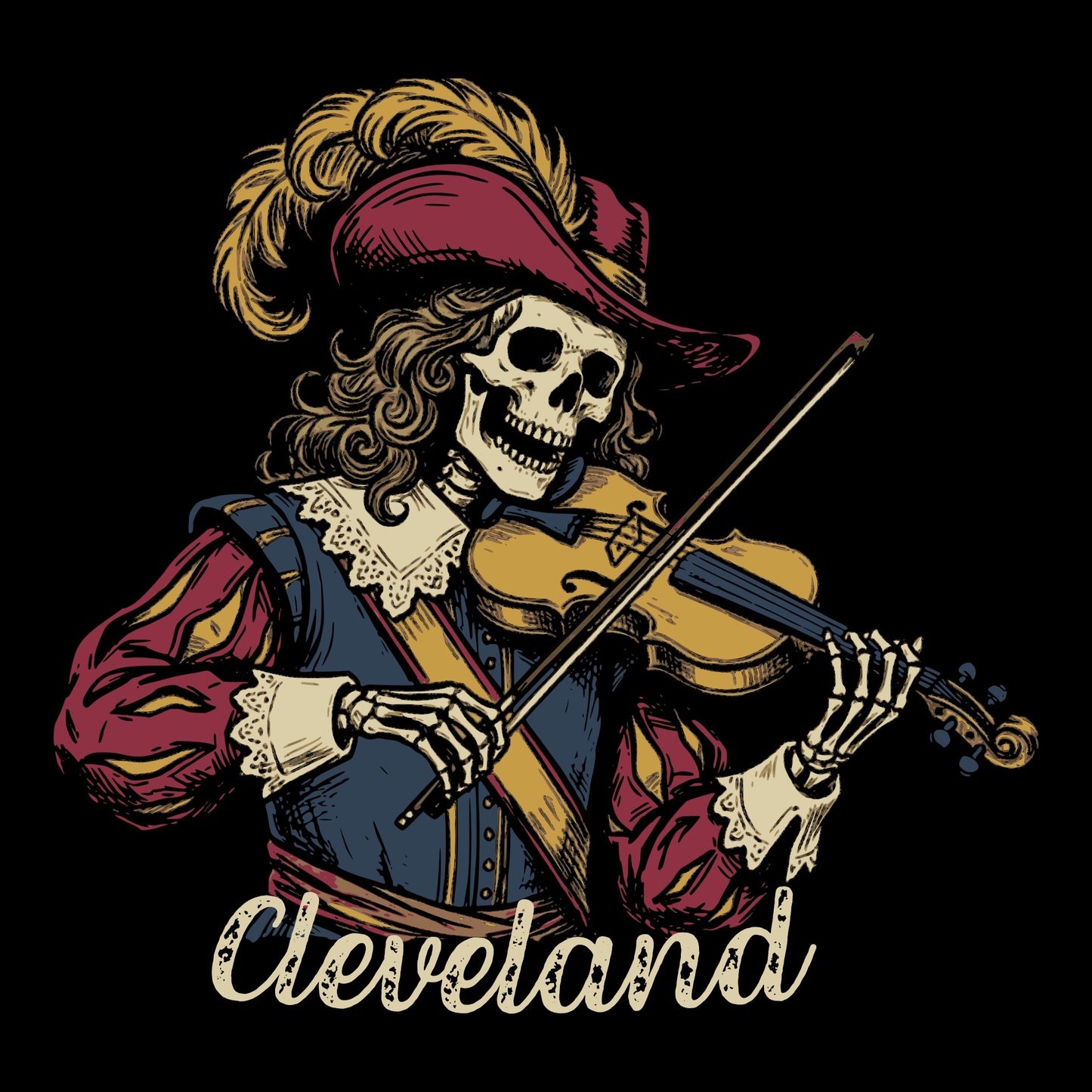 Cavalier Tee Design Black