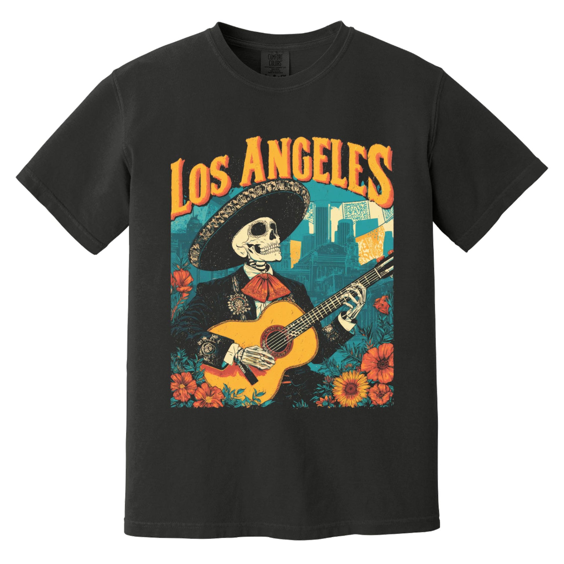 L.A. Mariachi T-Shirt | Comfort Colors® 1717 Black