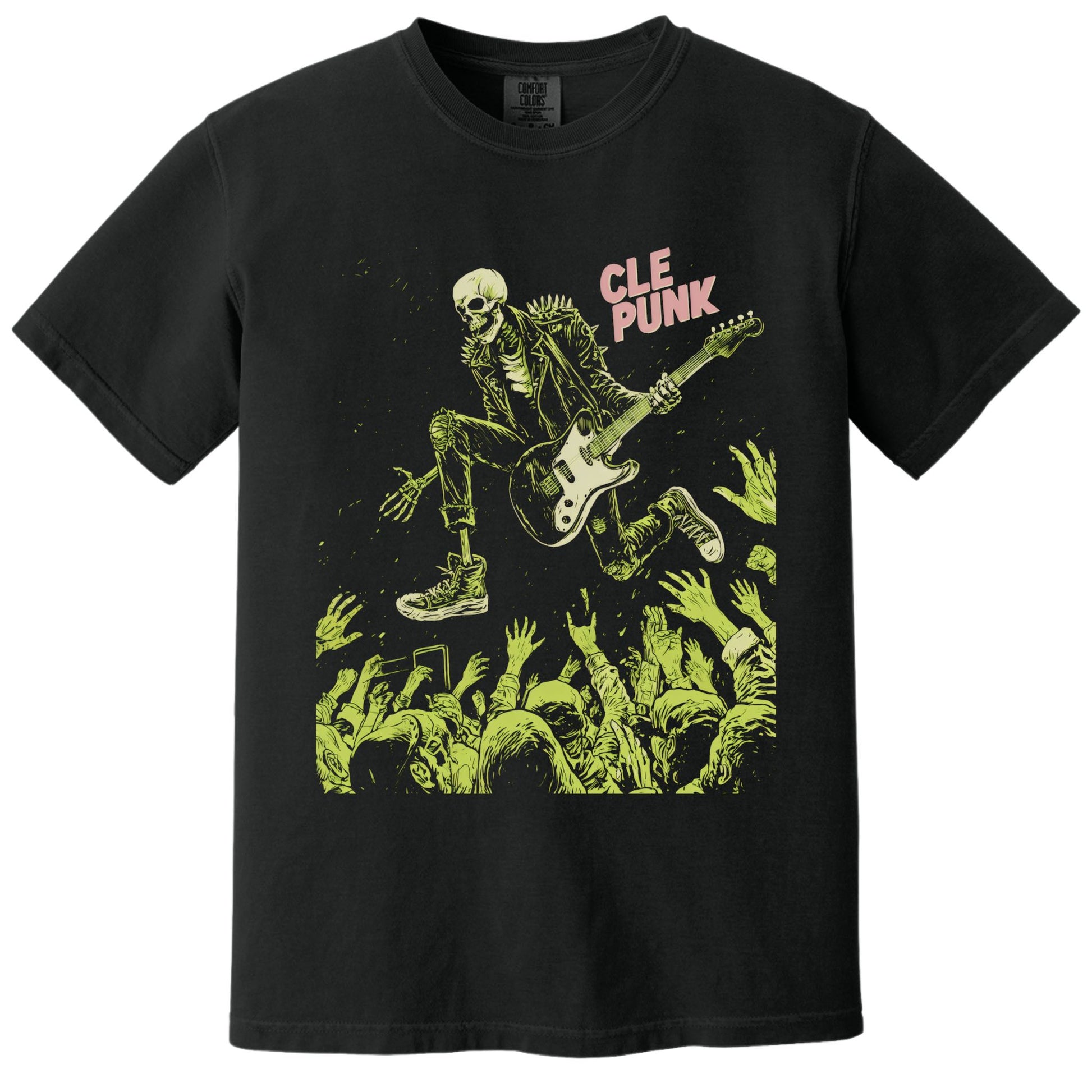 CLE Punk T-Shirt | Comfort Colors® 1717 Black