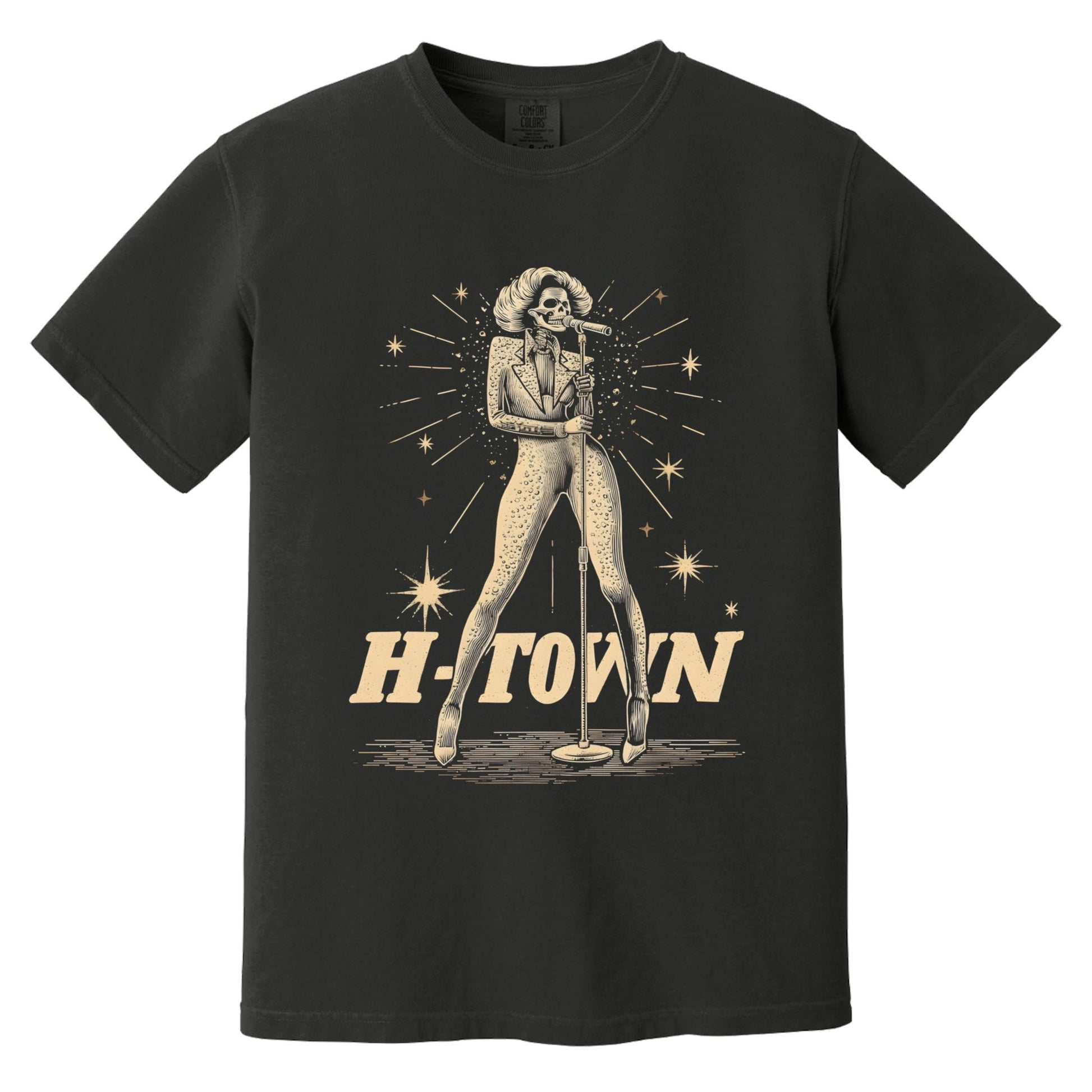 H-Town T-Shirt | Comfort Colors® 1717 Black