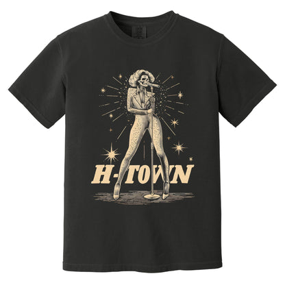H-Town T-Shirt | Comfort Colors® 1717 Black