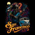 S.F. Haight T-Shirt Design Black