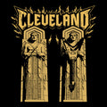 Cleveland Metal Tee Design Black