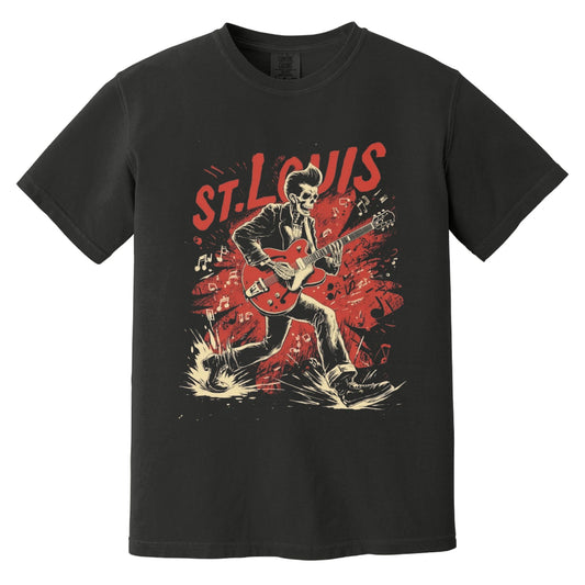 STL Rockability T-Shirt | Comfort Colors® 1717 Black
