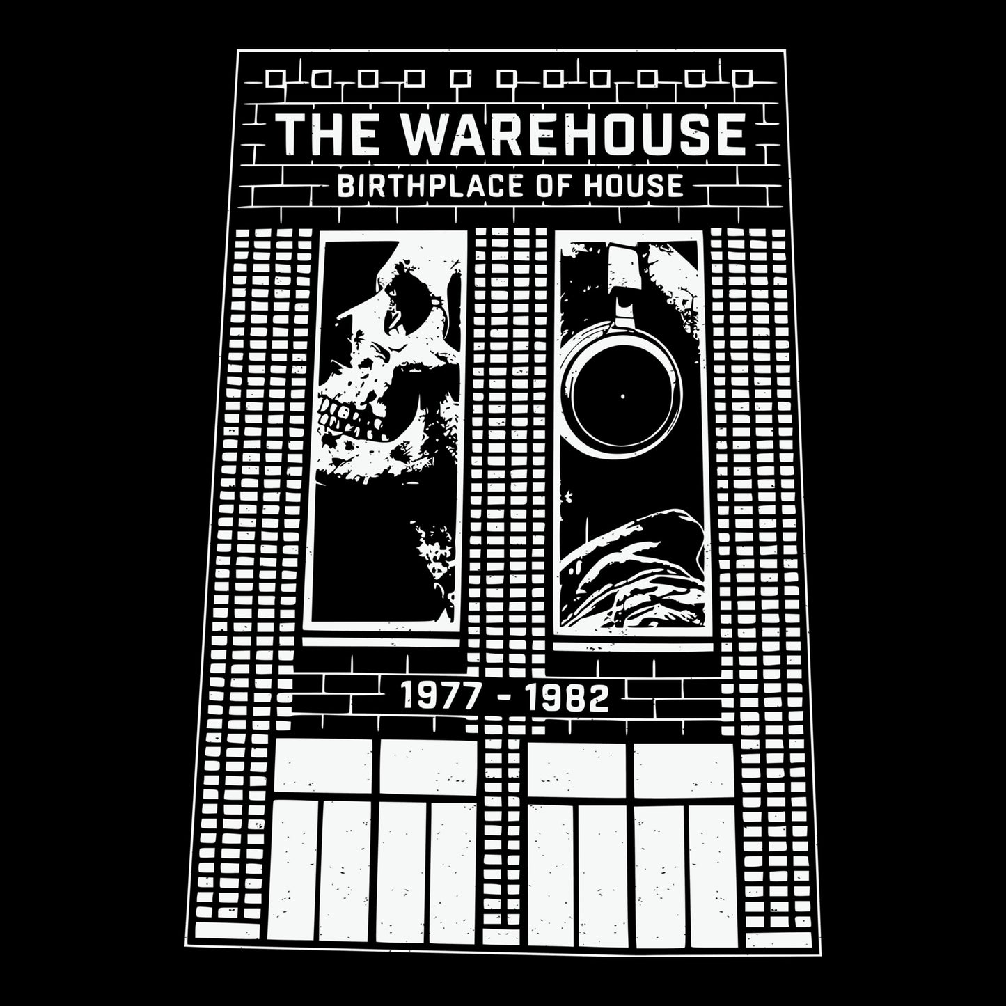 Birthplace of House Tee Design Black