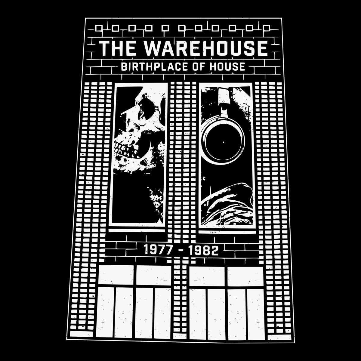 Birthplace of House Tee Design Black
