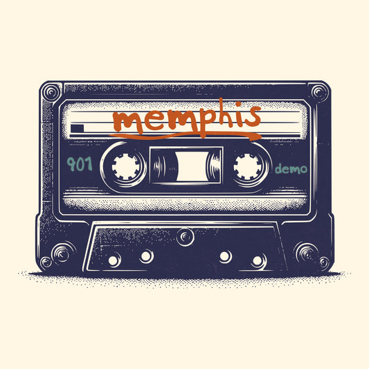 Memphis Demo Tee Design Natural