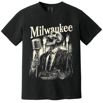 MKE Industrial T-Shirt | Comfort Colors® 1717 Black