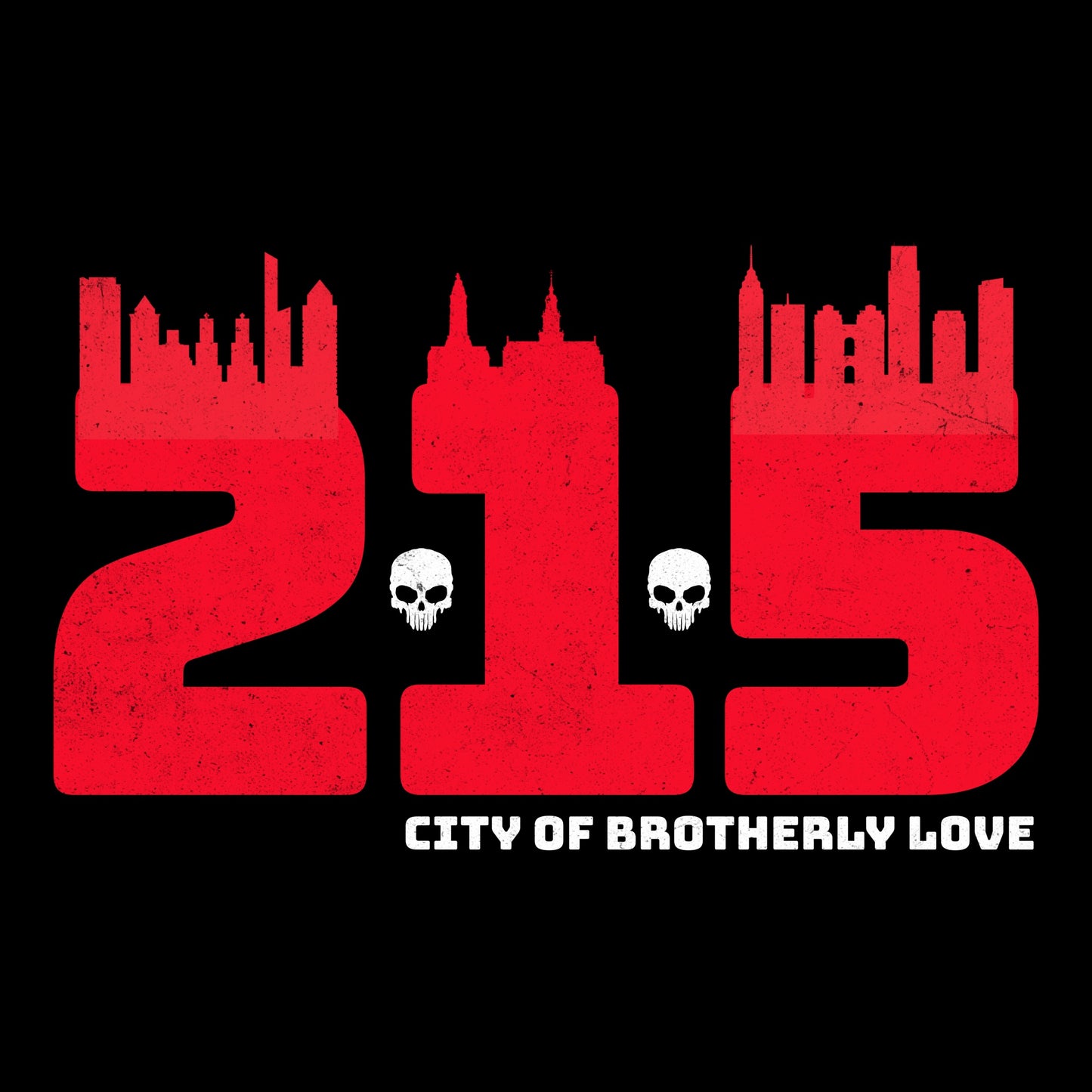 215 Tee Design Black