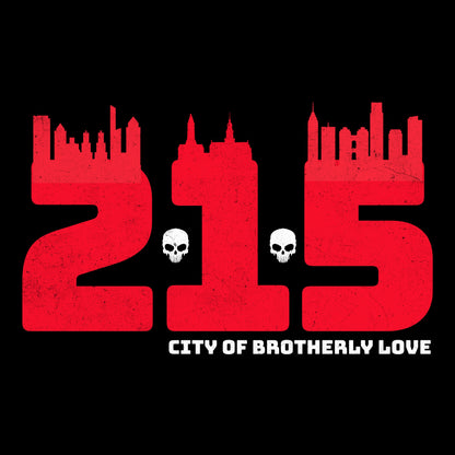 215 Tee Design Black