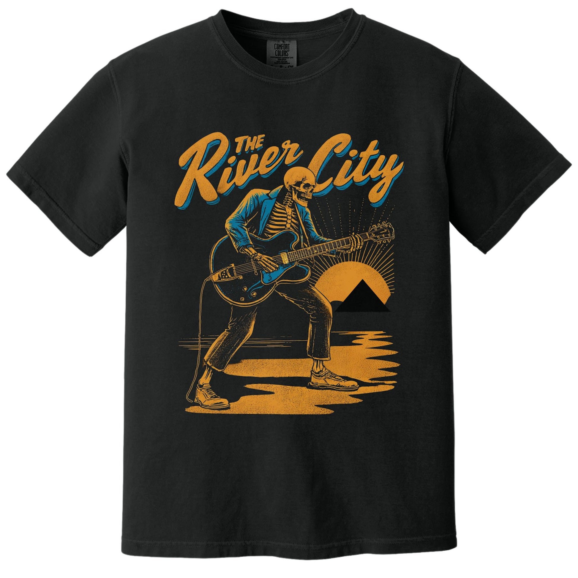 The River City Tee | Comfort Colors® 1717 Black