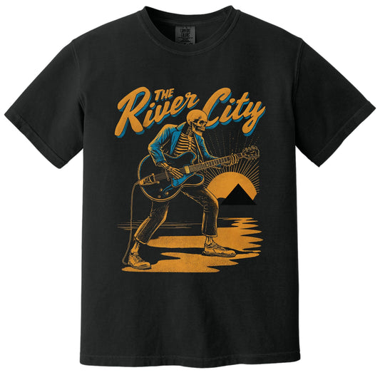 The River City Tee | Comfort Colors® 1717 Black