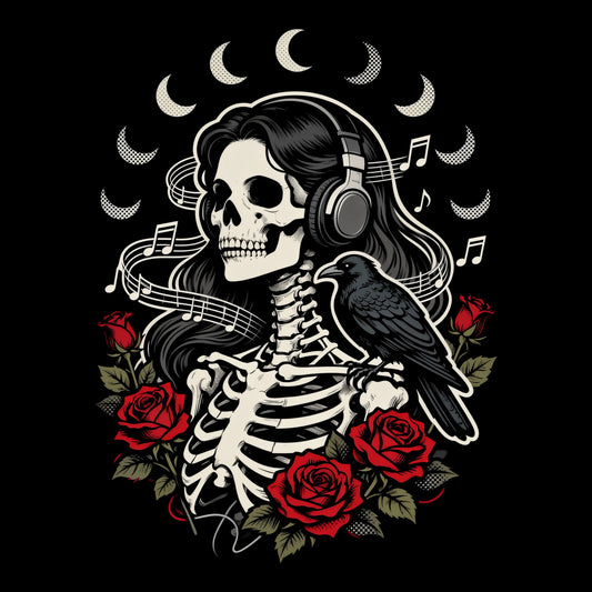 Scarecrow Tee Design Black