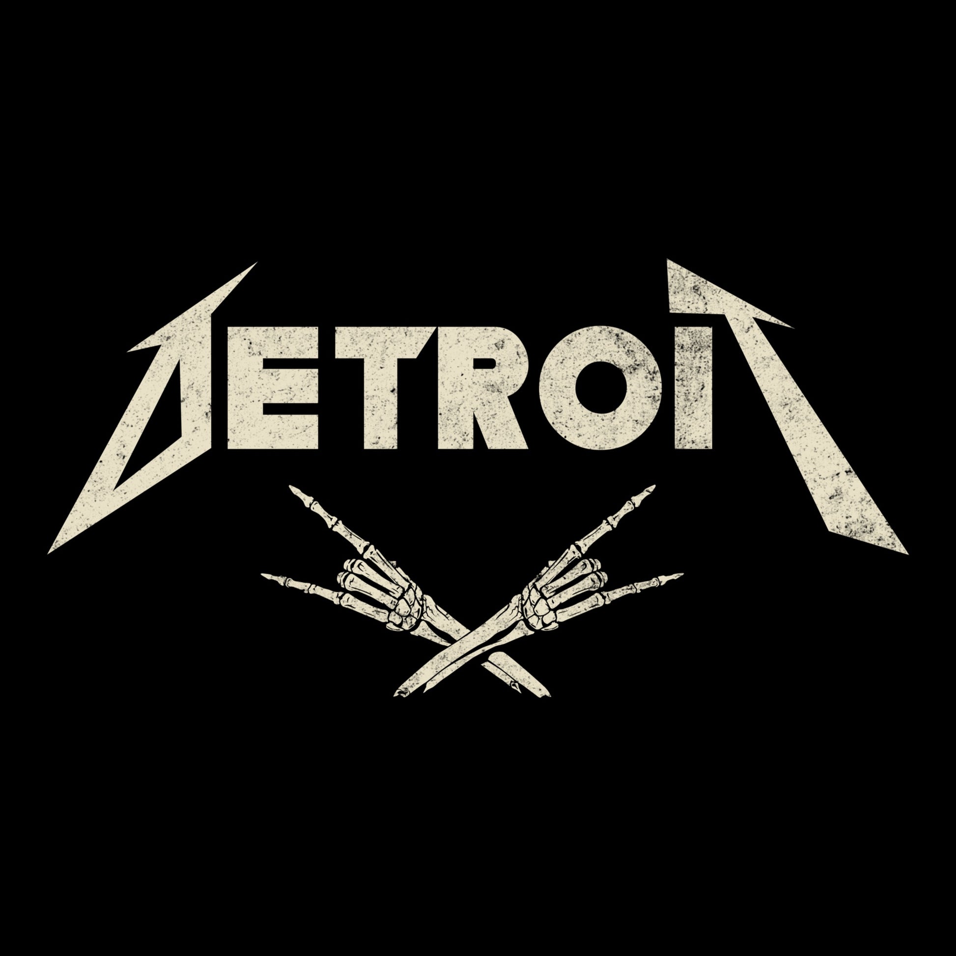 Detroit Banger Tee Design Black