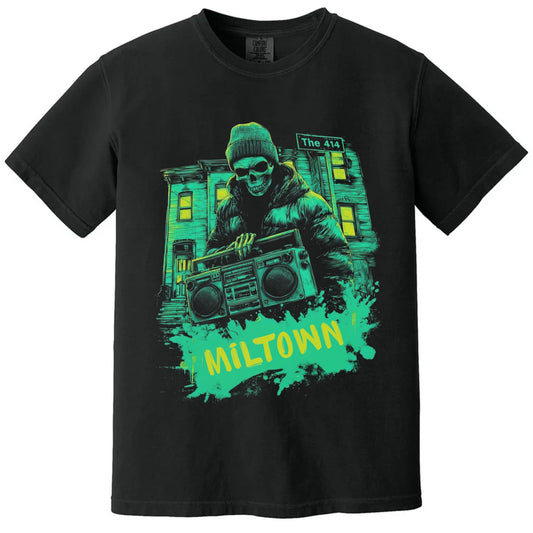 Miltown T-Shirt | Comfort Colors® 1717 Black