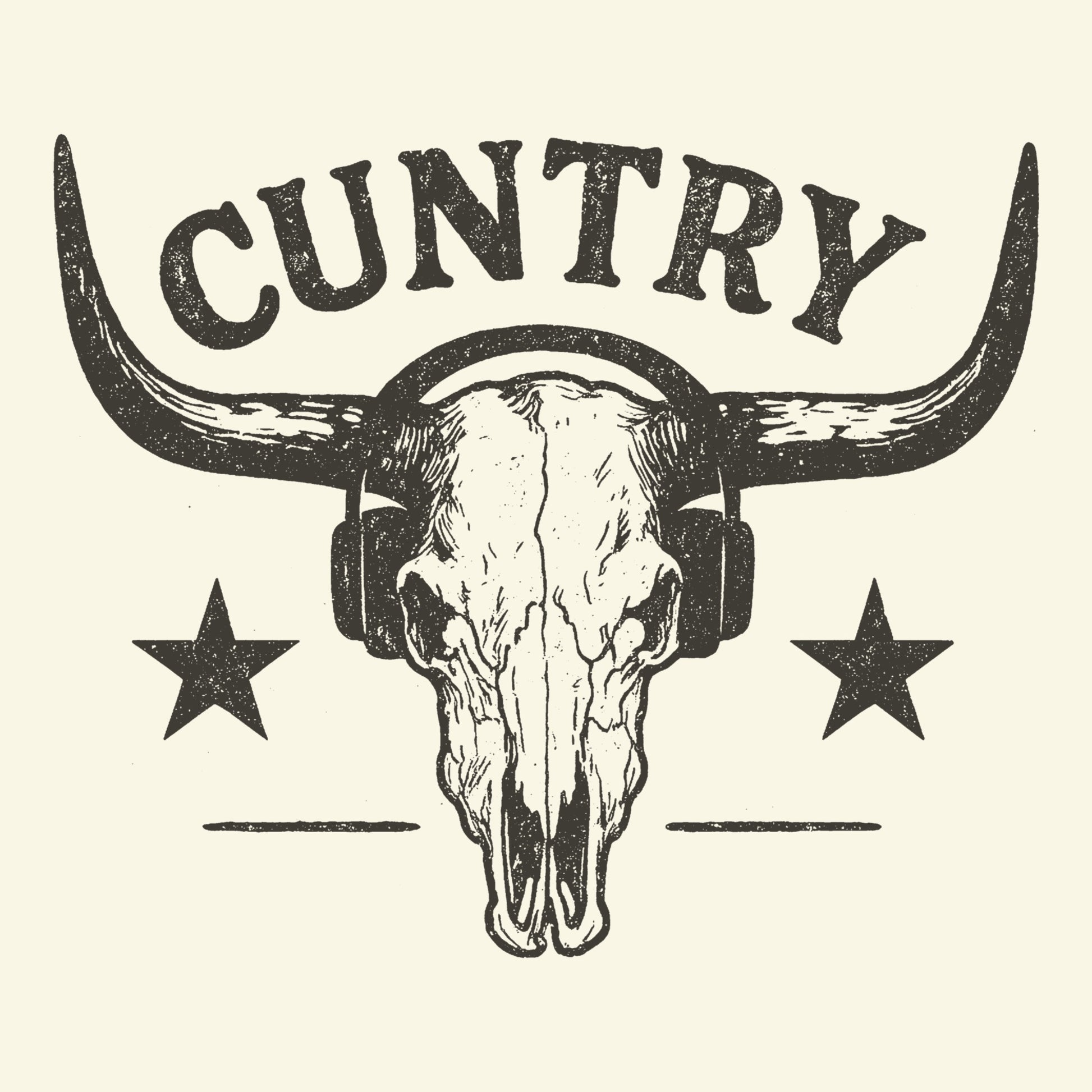 Cuntry Tee Design Natural