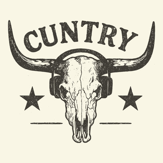 Cuntry Tee Design Natural