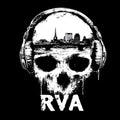 RVA Skull T-Shirt Design Black
