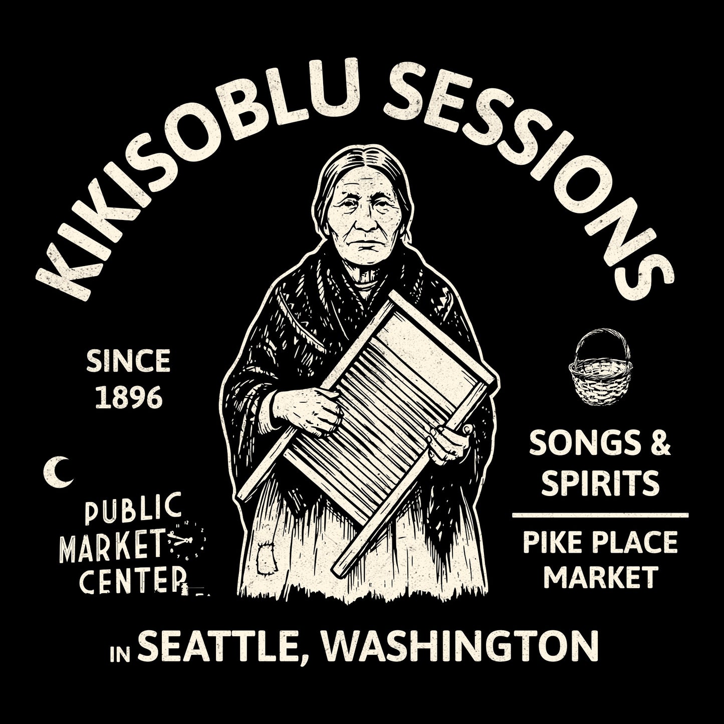 Kikisoblu Tee Design Black