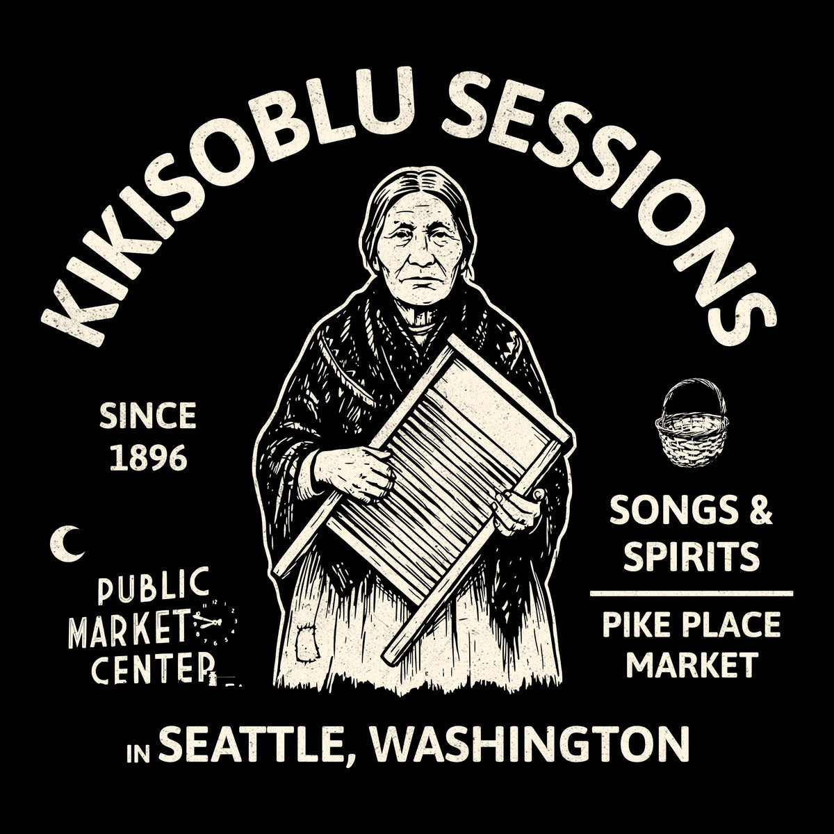 Kikisoblu Tee Design Black