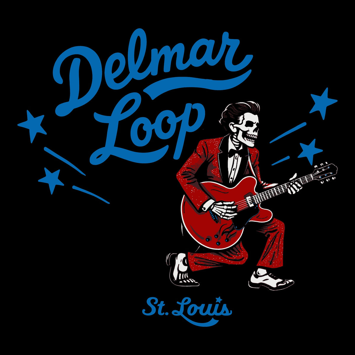Delmar Loop Tee Design black