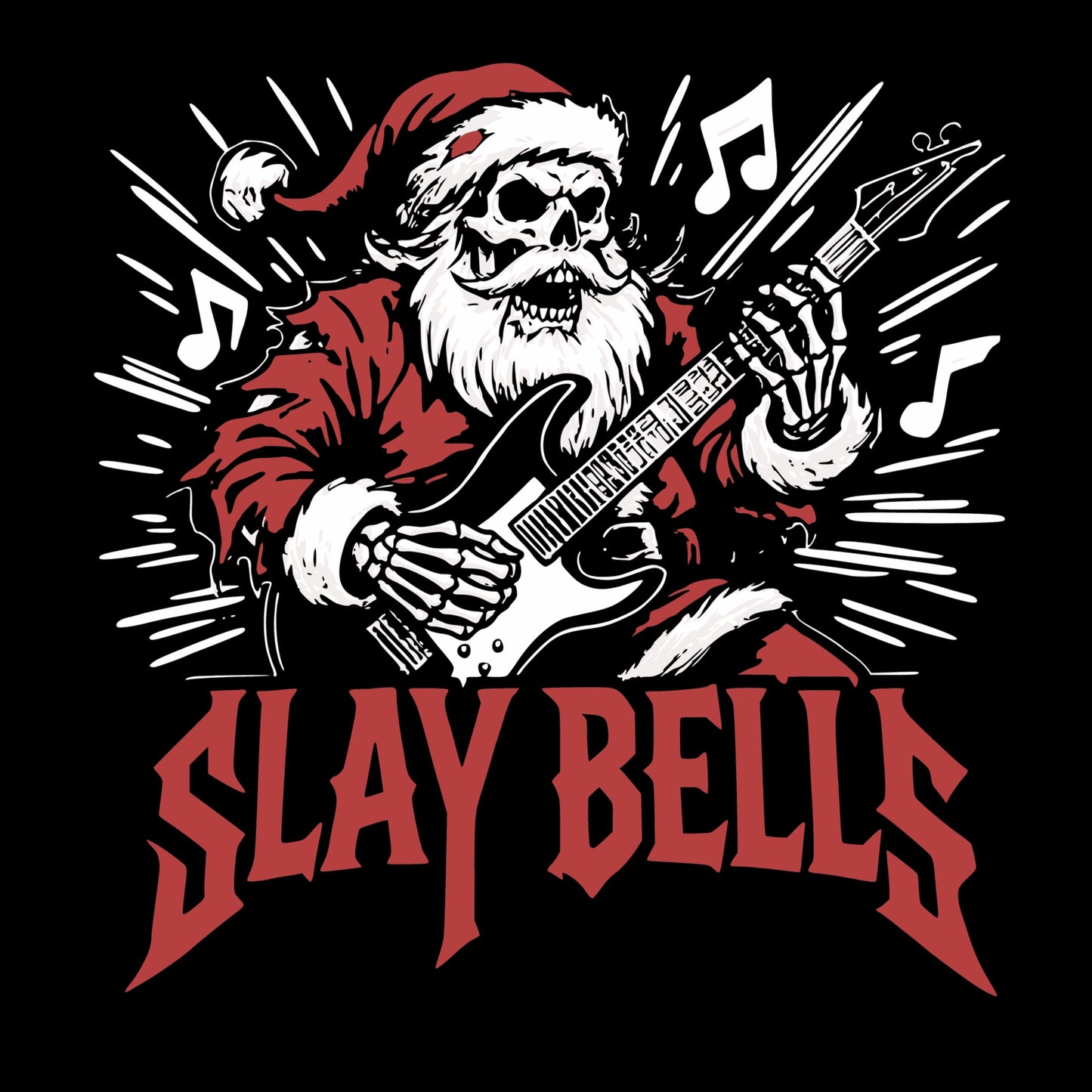 Slay Bells Tee Design Black