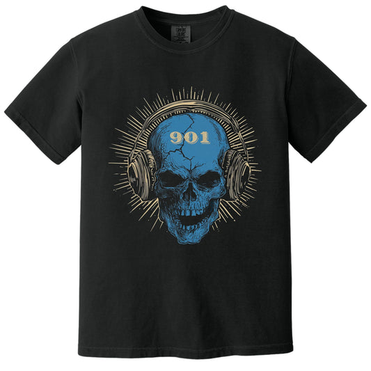 901 Skull Tee | Comfort Colors® 1717 Black