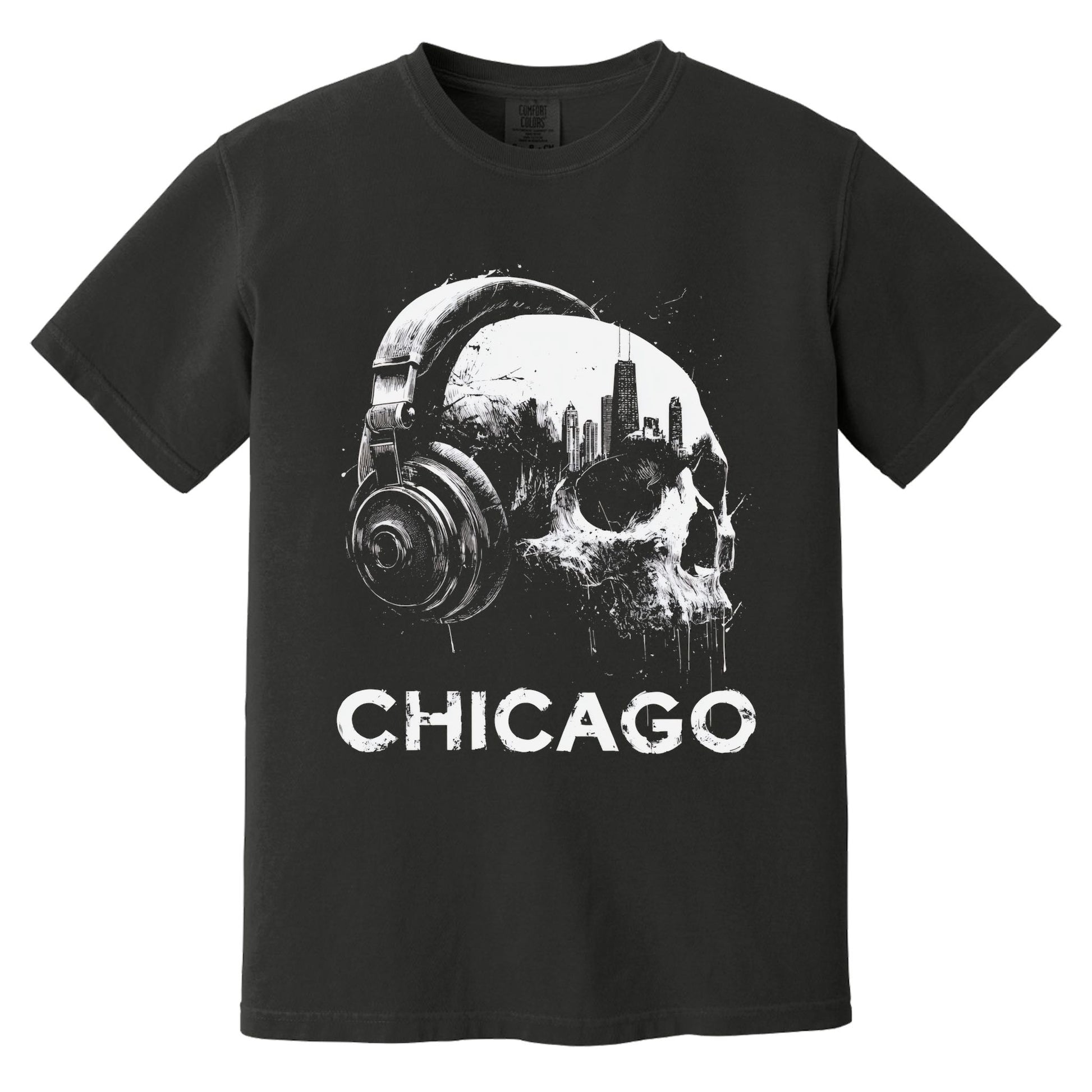 Chicago Vibes T-Shirt | Comfort Colors® 1717 Black
