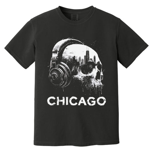 Chicago Vibes T-Shirt | Comfort Colors® 1717 Black
