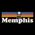Retro Memphis Tee Design Black