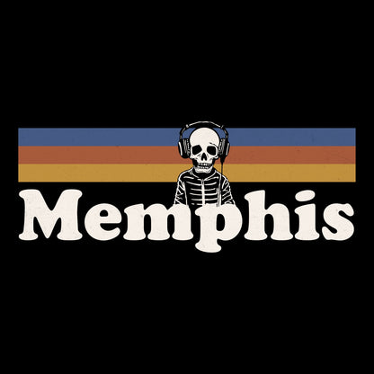 Retro Memphis Tee Design Black