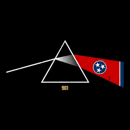 Dark Side of 901 Tee Design Black
