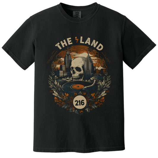The Land Vinyl T-Shirt | Comfort Colors® 1717 Black