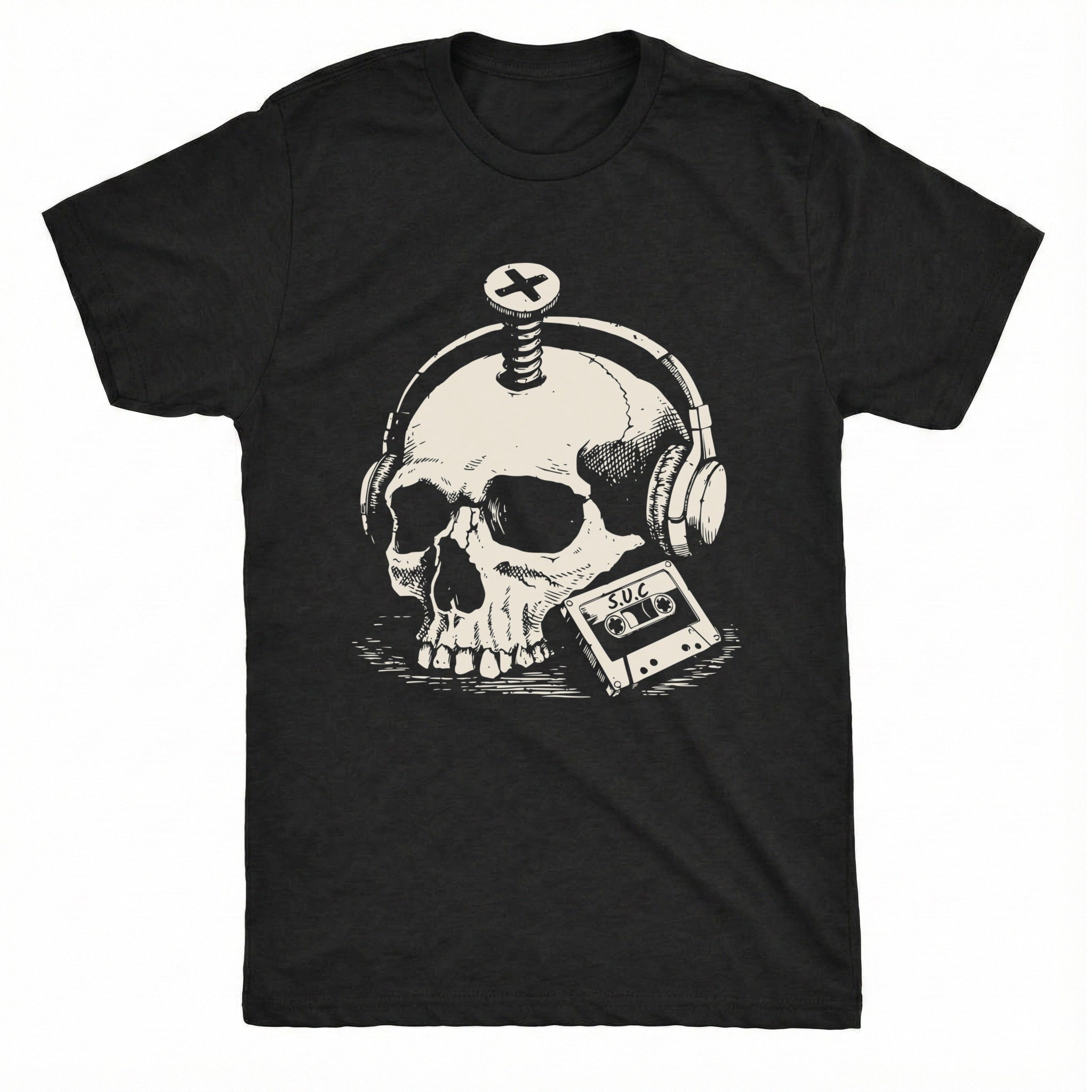 713 Forever Tee Black Mockup