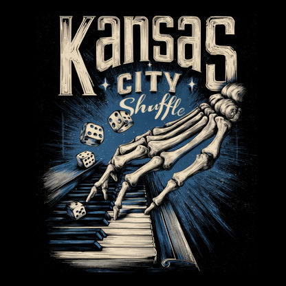 KC Shuffle T-Shirt Design Black
