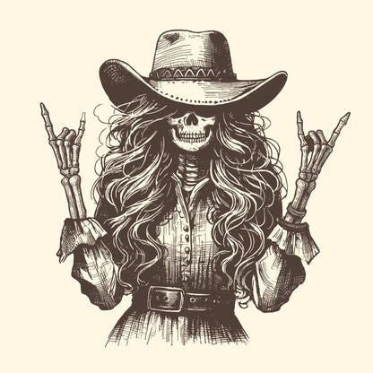 Country Rocker Tee Design Natural