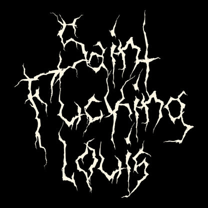 St. F*ing Louis Tee Design Black