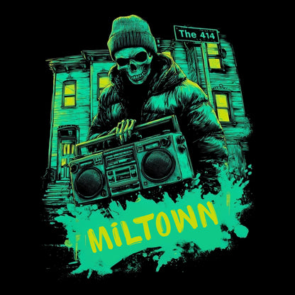 Miltown T-Shirt Design Black