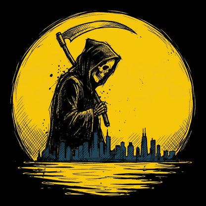 Lake Reaper Tee Design Black