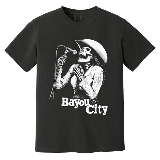 Bayou City T-Shirt | Comfort Colors® 1717 Black