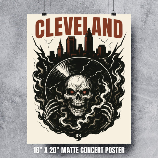 Cleveland Vinyl Poster