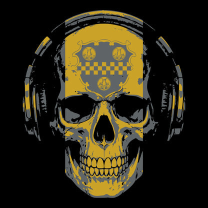 Yinz Flag Tee Design Black