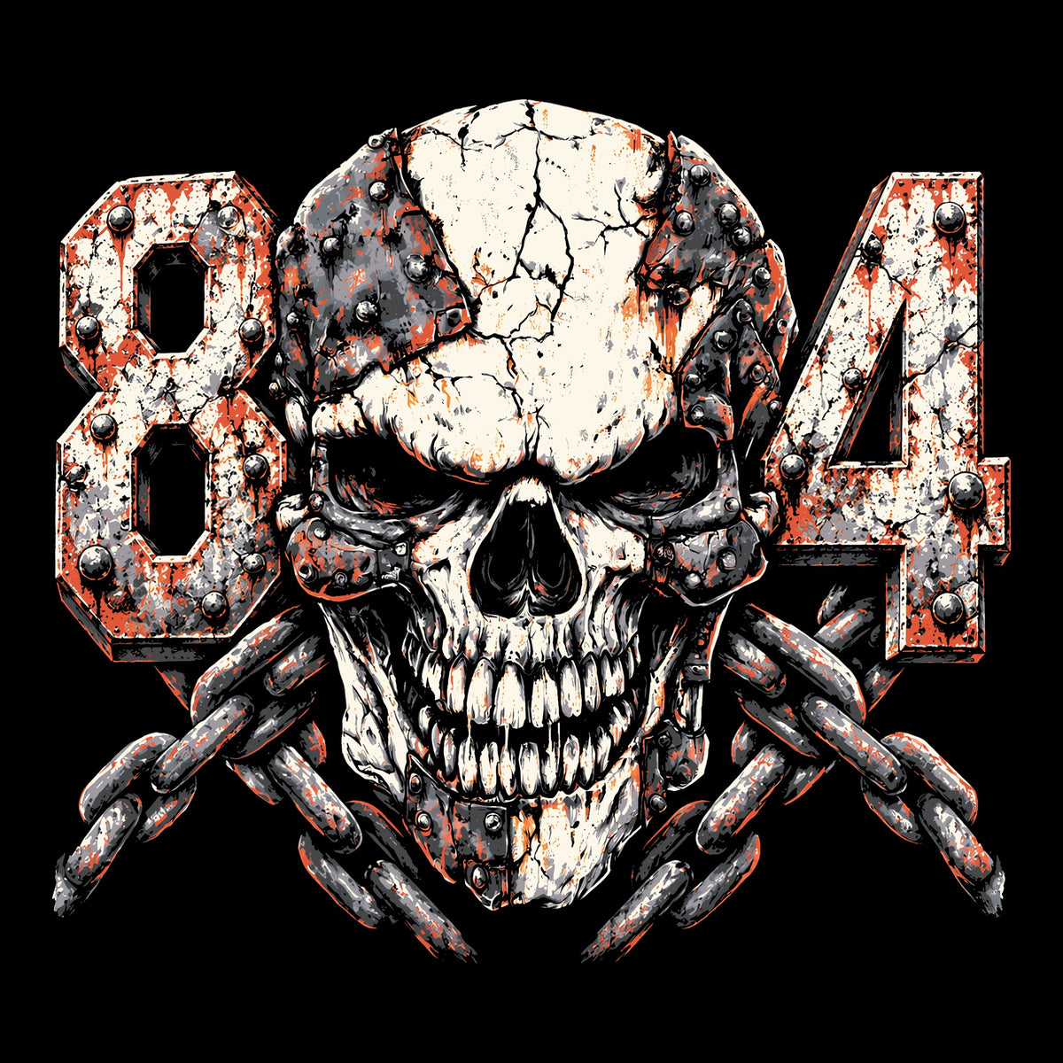 804 Tee Black Design