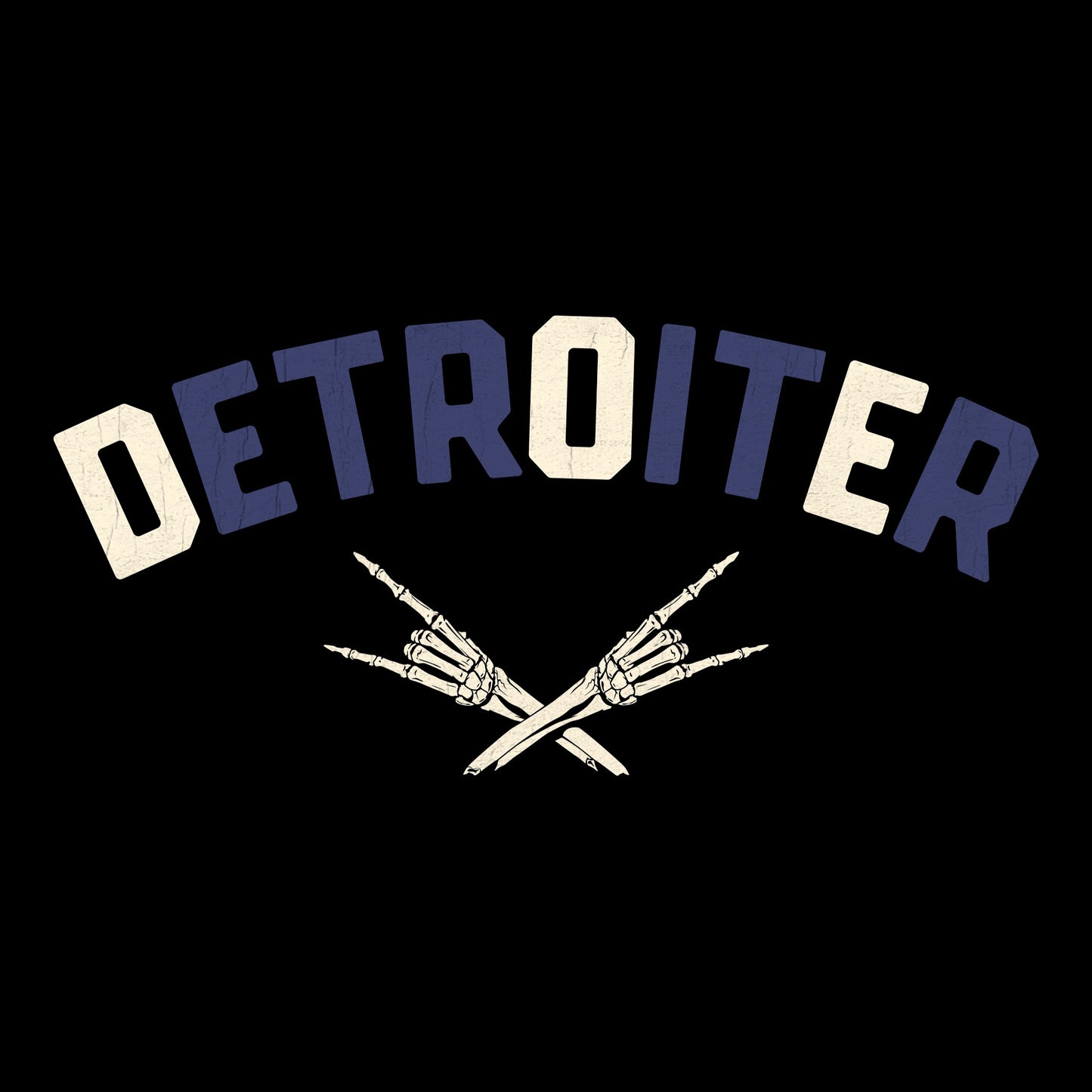 DetrOitEr Tee Design Black