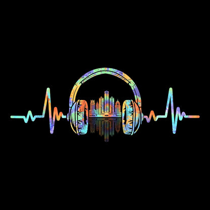 Tie-dye Detroit Tee Design Black