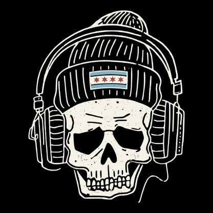 Chicago Smile Tee Design Black