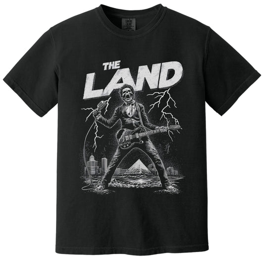 The Land Rocker T-Shirt | Comfort Colors® 1717 Black