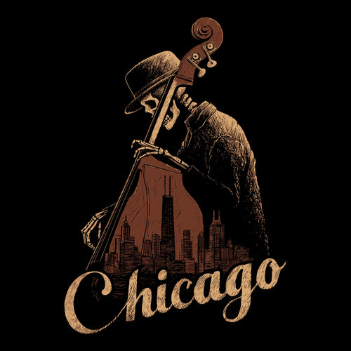 Chi Reflections Tee Design Black