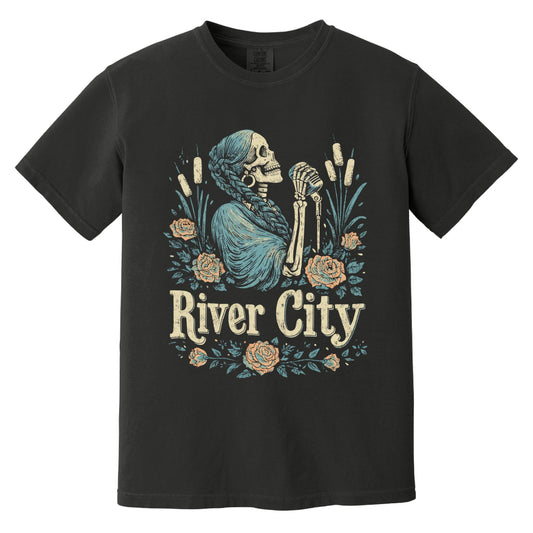 River City Soul T-Shirt | Comfort Colors® 1717 Black