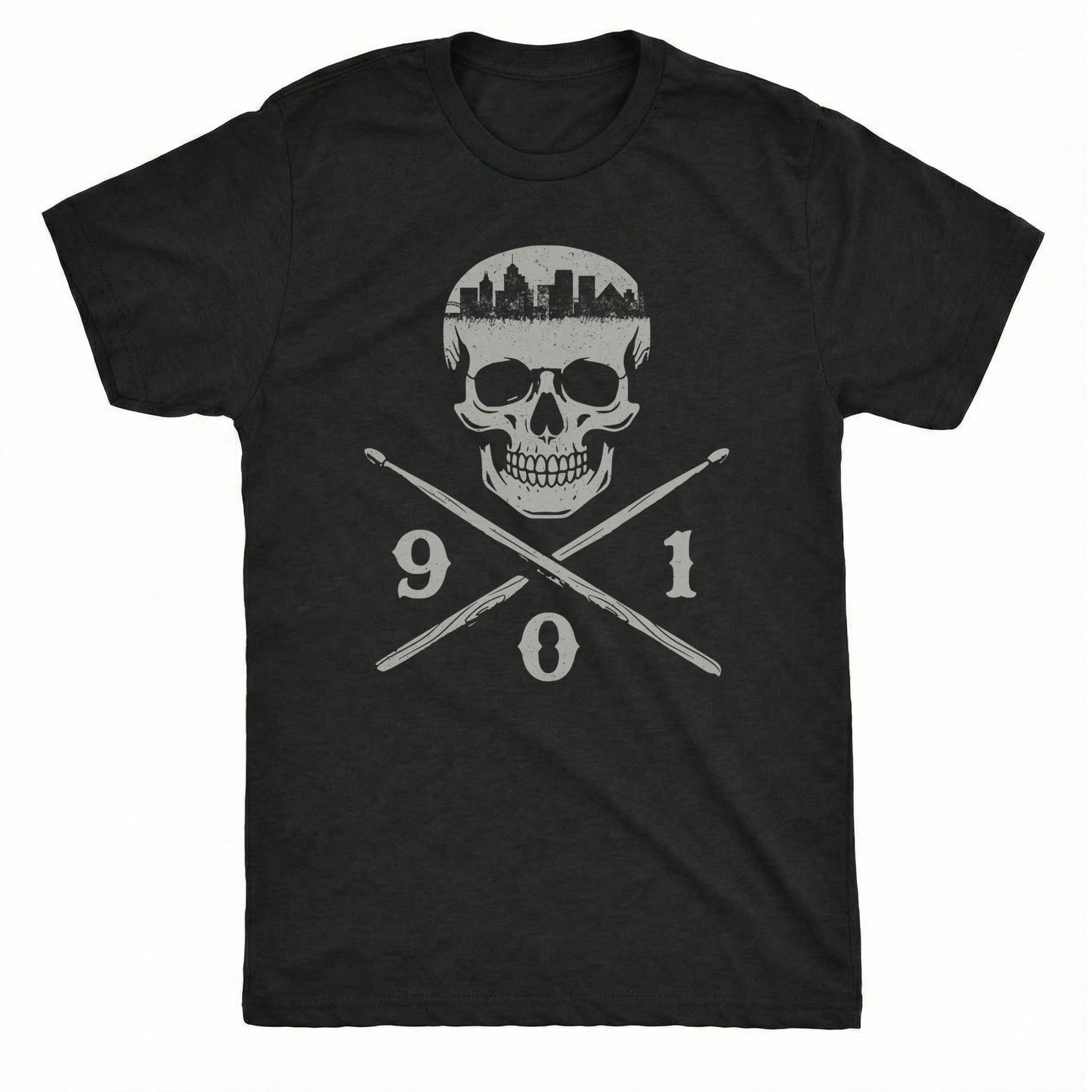 901 Cross Tee | Classic Tee Black